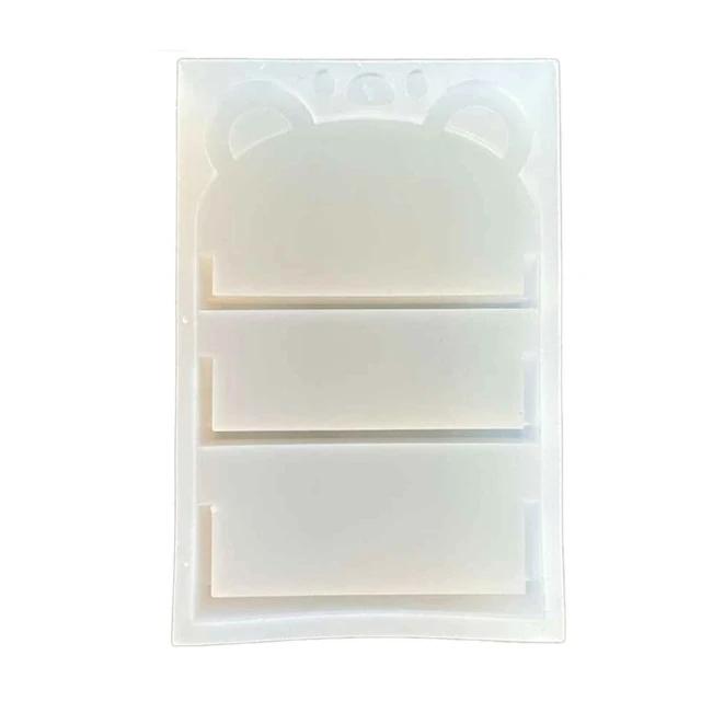 Prateleira de Silicone para Livros e Acessórios de Jóias em Epoxy Resin - Molde DIY para Artesanato