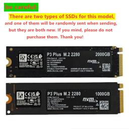 Pacote OEM Crucial SSD P3 Plus 500GB 1TB PCIe Gen4 3D NAND NVMe M.2 2280 e P310 1TB unidade de estado sólido integrada - Image 3