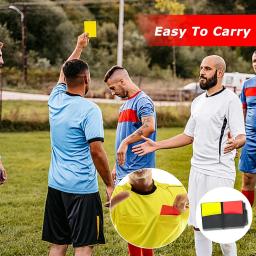 Futebol árbitro Cartões Set, apito de metal com treinador esportivo, árbitro Card Set, apito Scorebook, lápis, vermelho e amarelo - Image 5