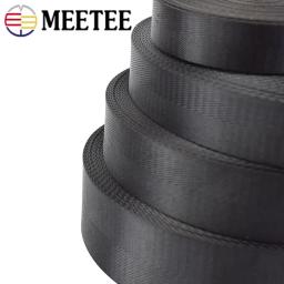 5 metros 20-50mm náilon preto webbing fita decorativa saco mochila cinta cinto de segurança fita diy material de costura acessórios - Image 6