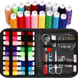 Kits de costura multifunções, conjunto de caixas para acolchoamento manual, costura, linha para bordar, acessórios DIY, Kits de ferramentas - Image 2