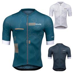 Raudax-camisa masculina de manga curta, roupa de verão, respirável, mtb, mtb, desgaste de bicicleta, 2024 - Image 1