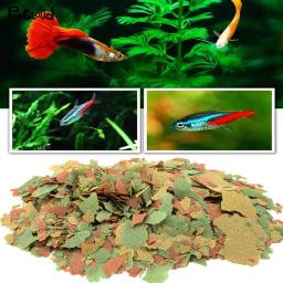 Flocos de alimentação de peixes de aquário, alimentador de cor enhtropical, ornamental marinho, gold, ko, bet, suprimentos de alimentação - Image 1