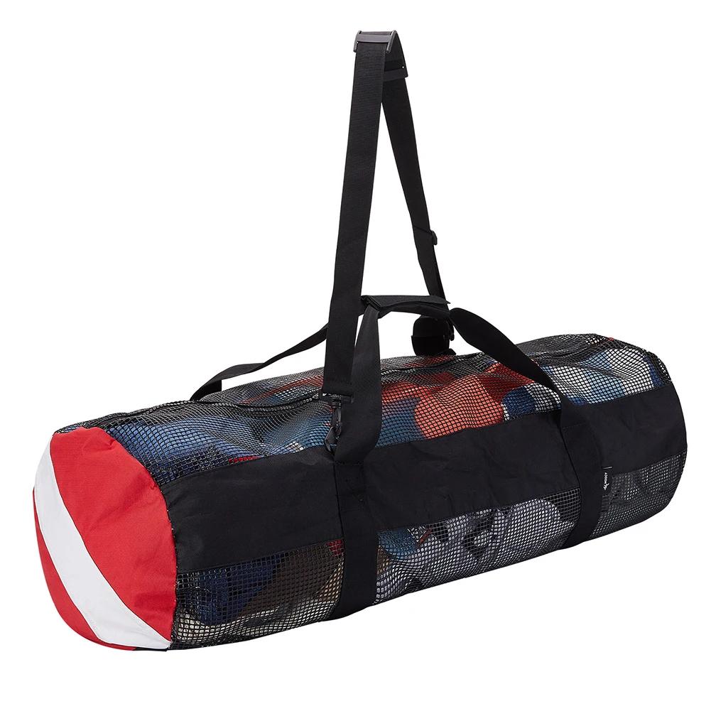 Mesh Dive Duffel Bag, Travel Duffle, Dry Bag, Detém Barbatanas de Máscara, Snorkel, Saco De Armazenamento Para Mergulho, Equipamento De Equipamento De Mergulho - Image 1