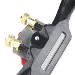 Ajustável madeira mão plaina, aparar ferramentas manuais, madeira corte borda cinzel ferramenta com parafuso ou lâmina, 9 "avião spokeshear - Image 3