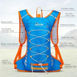 Mochila portátil para ciclismo ao ar livre, à prova d'água, bolsa para esportes ao ar livre, escalada, caminhadas, mtb, bicicleta de estrada, hidratação - Image 4