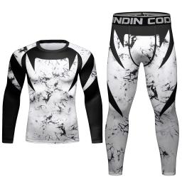 Cody Lundin-Jiu Jitsu Kimono Rashguard MMA Calça curta, ternos esportivos, Bjj Kickboxing Muay Thai Shorts, Jitsu treino - Image 3