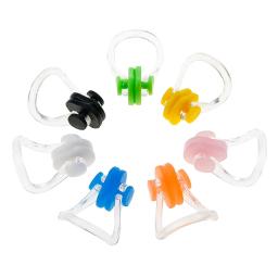 Silicone mundo natação tampões de ouvido/nariz clipe conjunto silicone impermeável anti-ruído surf mergulho esportes aquáticos ao ar livre piscina acessórios - Image 2