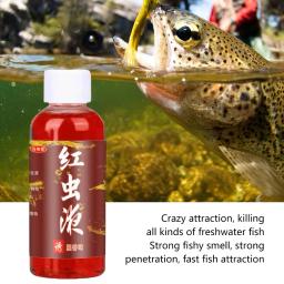 Multipurpose Strong Fish Bait Attractant, Aditivo Red Worm, Promover o apetite por truta, Bacalhau, Carpa, Bass, Permeabilidade - Image 5