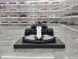 Minichamps-Brinquedo estático do modelo do carro do metal, Simulação de edição limitada, Edição limitada, Metal, F1, Williams #6, 1:18, F1, 2021, FW43B - Image 2