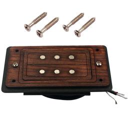 Wired 3 cordas caixa de charuto guitarra bobina dupla captador com parafusos diy - Image 5