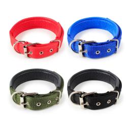 Coleiras de Nylon ajustáveis para Pet, alça de pescoço para cães pequenos, médios, grandes, gola de gato, coleira acolchoada de espuma, acessórios para cães - Image 2