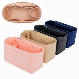 Bolsa de feltro de alta qualidade, bolsa de armazenamento, suporte interno, organização portátil, forro de bolsa para longchamp - Image 4