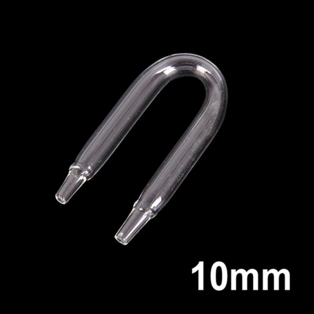 Revolucionário Refinador de Aquário em Forma de U de Vidro Transparente com Conector de Tubulação de Ar para Tanques de Peixes e Equipamentos CO2