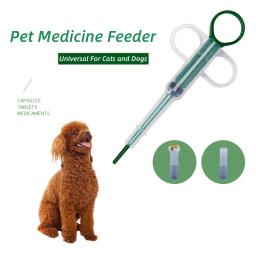 Medicina animal de estimação seringa alimentador tablet piller pistola push dispenser pet cão gato medicina água leite seringas cão gato acessórios - Image 4