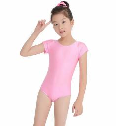 Maiô Spandex Nylon para crianças, Roupas de Ballet para meninas adolescentes, Collant dança para crianças, Ginástica Rítmica Dancewear - Image 3