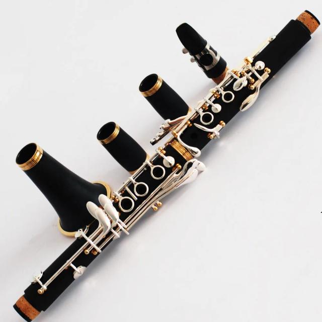 Chave de Clarinete Bb Banhada a Ouro com Baquelite - Venda Direta de Fábrica