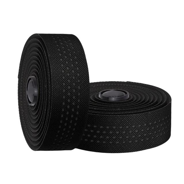 Fitas de guiador respiráveis perfuradas, fita antiderrapante de barra de bicicleta de estrada, fita adesiva antivibração macia, bartape de barra durável, EVA e PU, 1 par - Image 1