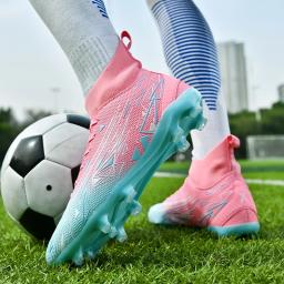 Profissionais Non-Slip Sapatos de Futebol para Homens, Futsal Turf, Sport Botas, Chuteiras De Futebol, Chuteiras Respiráveis, Sapatos De Futebol Ao Ar Livre, Qualidade Superior, Novo - Image 3