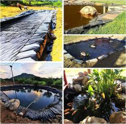 Farm Irrigation Tank, HDPE Geomembrana, membrana impermeável, flexível Aquaculture Pond Dam Liner, 1,5mm - Image 6
