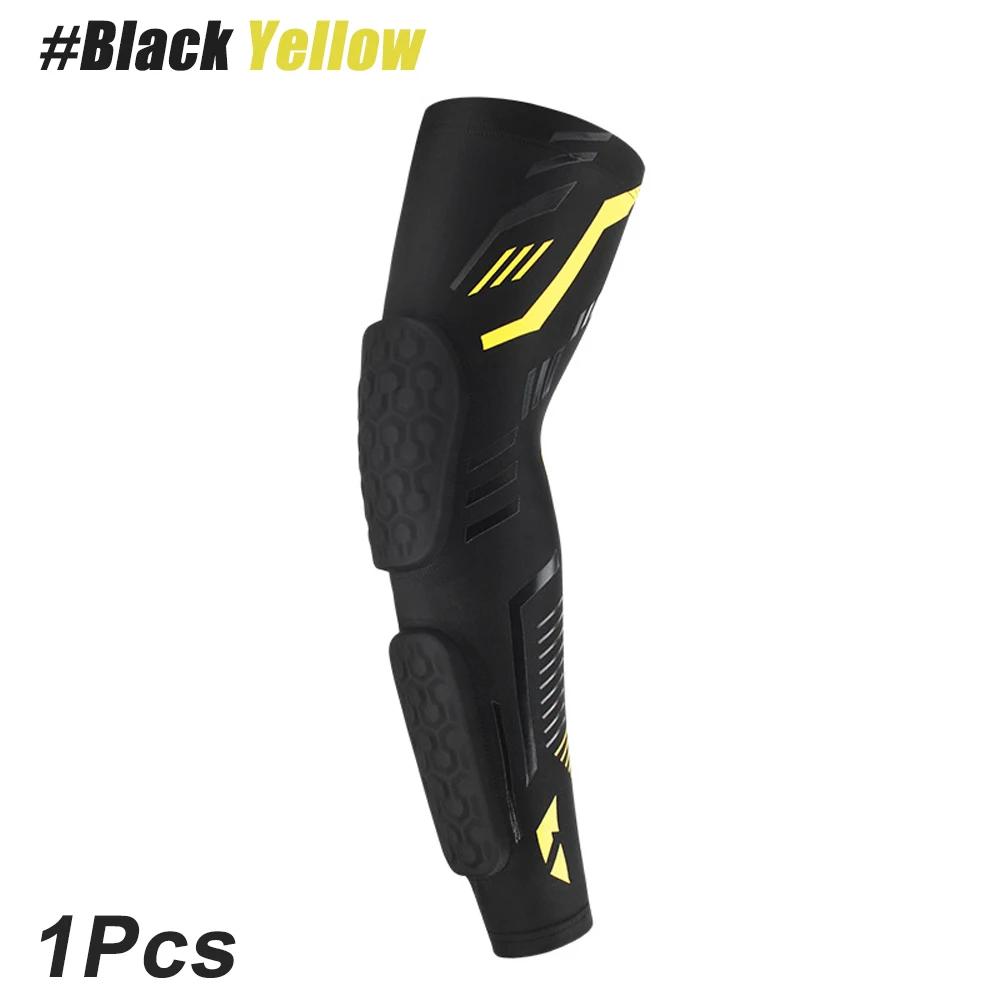 Mangas de braço acolchoadas para esportes, cotovelo de compressão protetora, protetores para basquete, futebol, vôlei, futebol, academia, casa, 1 pc - Image 1