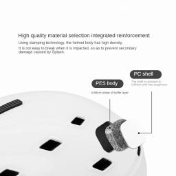 LUA-Viseira De Neve Integrada Formando Equipamento De Proteção De Segurança Com Óculos, Capacete De Esqui, Esportes Ao Ar Livre, Inverno - Image 5