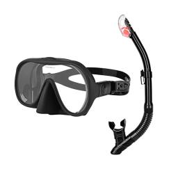 Conjunto de Mergulho Profissional Snorkel, Máscara All-Inclusive, Snorkel Seco Completo Erbao, Conjunto de Mergulho Profissional, 2022 - Image 5