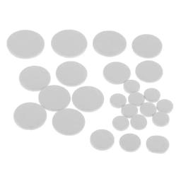 Fagote branco Soundhole Pads Pack, durável Woodwind instrumento acessório, 1 conjunto - Image 1