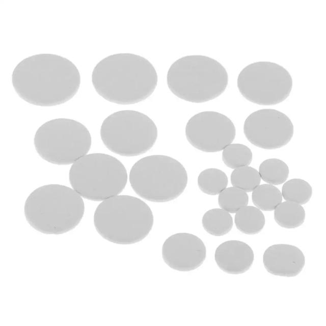 Conjunto de Almofadas para Fagote Branco - Acessório Durável para Instrumentos de Sopro