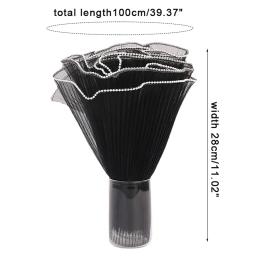 Flor De Papel De Embrulho, Fio De Onda, Florista Buquê De Embalagem, Malha De Renda, Suprimentos De Embalagem De Presente, 28cm x 1.5m, 1Pc - Image 6
