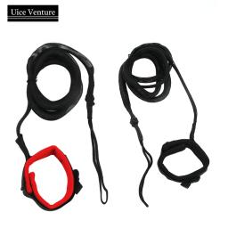 PVC prancha Coiled Leash, ajustável, reta Surf Leash, Stand Up, Paddle Board, tornozelo Sup Board, pé perna corda - Image 1