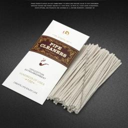 A tira da limpeza da tubulação do algodão para o charuto, ferramentas de limpeza, limpa, com 100 varas - Image 3