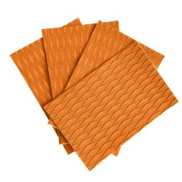 EVA SUP Pad para prancha de surf e paddle board, lona antiderrapante, Grip Mat para SUP e caiaque, Deck Pad, cola 3M, 4PCs - Image 2