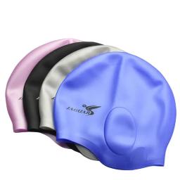 Orelha de touca de natação universal de silicone completo, protetores de orelha, s - Image 5