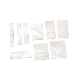 Mãe branca do Pearl Inlay, em branco instrumentos de cordas para guitarra, DIY embutimentos Material, Fingerboard, guitarra pescoço - Image 4