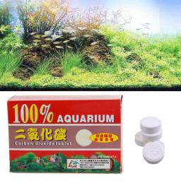 36 contagens comprimidos co2 difusor dióxido carbono plantas tablet para tanques peixes aquário plantados o - Image 1