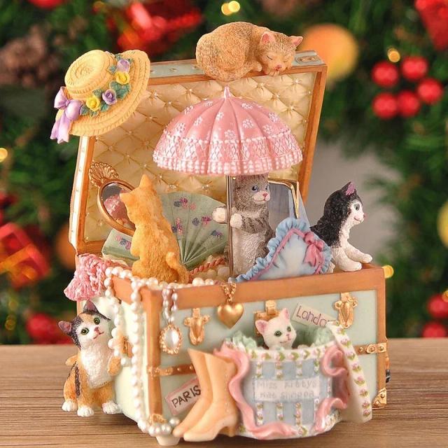 Caixa de Música Retro para Meninas: Presente Perfeito para Aniversário, Casamento e Dia das Crianças