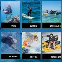 Shorts de mergulho em neoprene, caiaque, surf, snorkeling, calças curtas para homens e mulheres, esportes ao ar livre, 3mm - Image 2