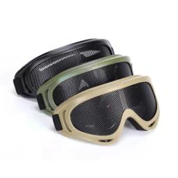 Óculos táticos à prova de vento, proteção ocular, caça, tiro, óculos escuros, exército, paintball, motocicleta, óculos Wargame - Image 2