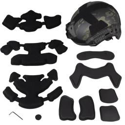 Capacete tático de alta qualidade, proteção para paintball, airsoft, caça, equipamento para capacete - Image 5