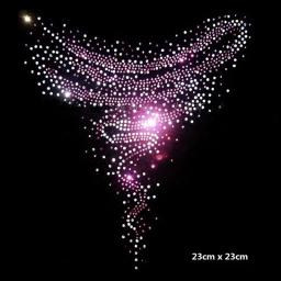 Apliques brilhantes para roupas, Strass 3D, Ferro em strass Glitter, Colar para colar em roupas, Vestuário - Image 3