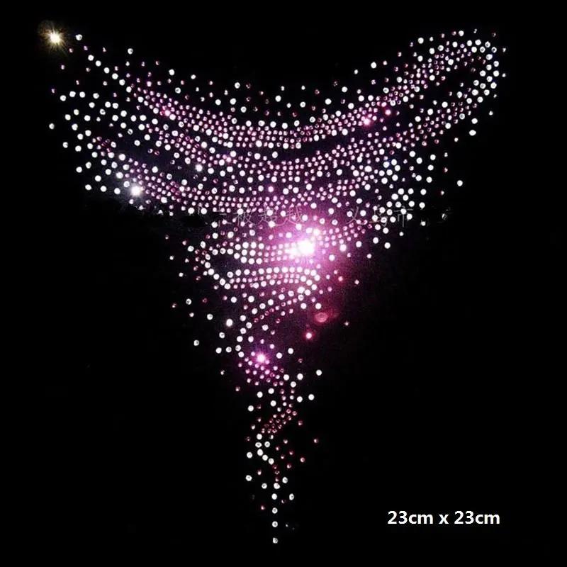 Apliques brilhantes para roupas, Strass 3D, Ferro em strass Glitter, Colar para colar em roupas, Vestuário - Image 1