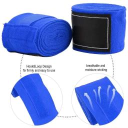 1 par 1.5/3/5m boxe bandagem mão envoltórios para luvas de boxe esporte cinta luvas interior punho protetor para kickboxing muay thai mma - Image 4