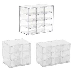 Organizador pequeno com gavetas claras, mini gaveta, grande capacidade Bead - Image 3