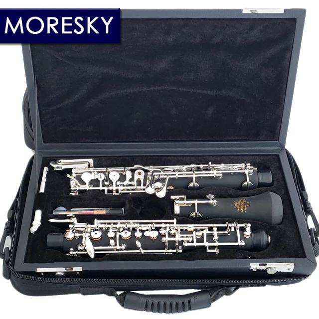 Oboé Profissional MORESKY com Chaves Prateadas e Sistema Automático S12