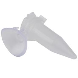 Alimentador automático de peixes com ventosa Alimentador cônico do worm do aquário, Copo do funil - Image 4
