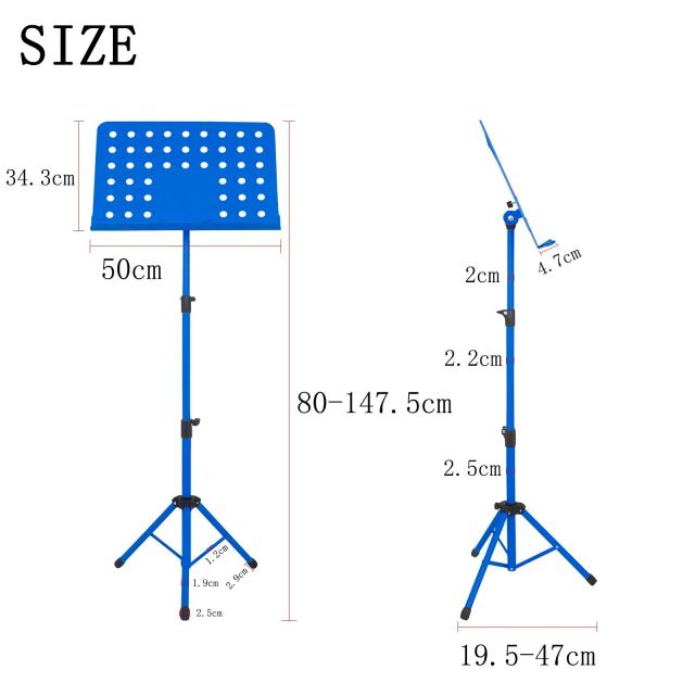 Suporte Dobrável de Alumínio para Instrumentos Musicais - Ideal para Guitarras, Violinos e Pianos