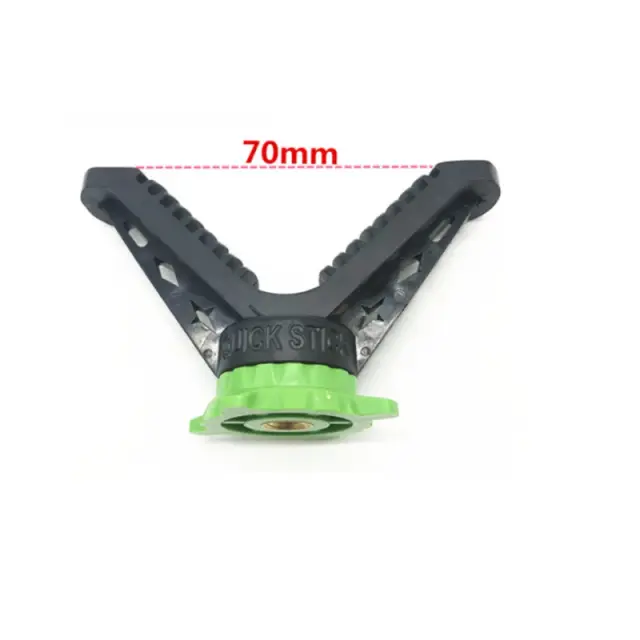Suporte V Yoke Stick para Câmeras com Montagem Superior e Conexões 3/8" - 1/4", Ideal para Monopods e Tripés