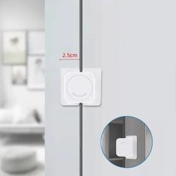 Fechadura de segurança para bebês, multifuncional, anti-abertura, fivela de armário, geladeira, porta de armário, proteção de segurança para casa - Image 2