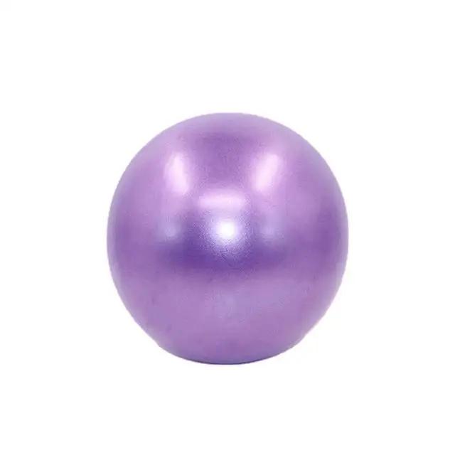 Mini Bola de Yoga Fitness Pilates 25cm PVC Antiderrapante Treinamento em Casa